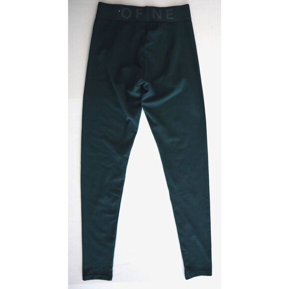 Offline x Aerie Women's Sz XS Deep Forest Green OG Logo Regular Rise Leggings - Picture 2 of 13